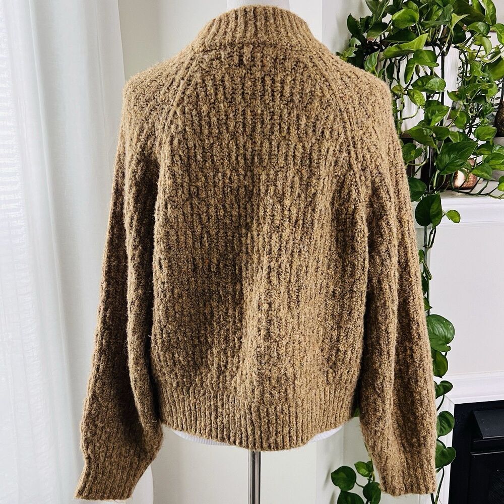Universal Thread Brown Thick Chunky Cable Knit Ea… - image 7